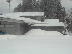雪の家